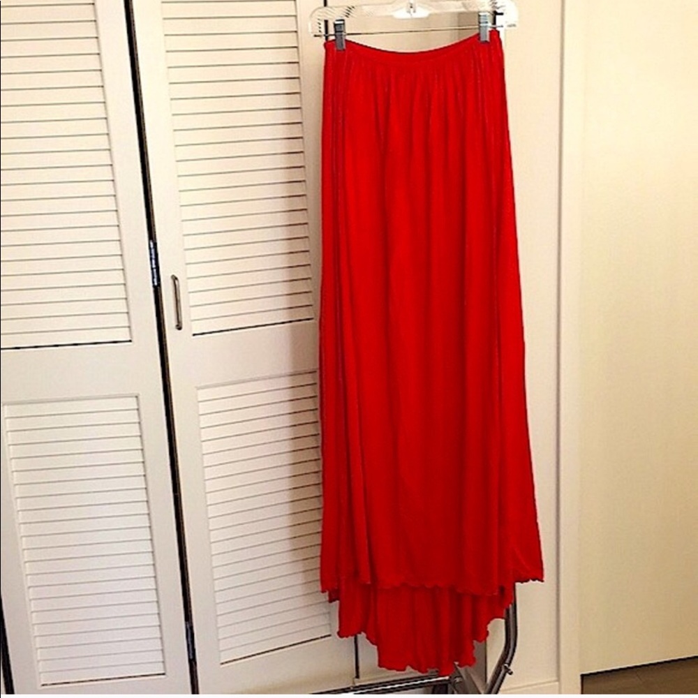 Victoria’s Secret Bra Top, Strapless, Red Dress